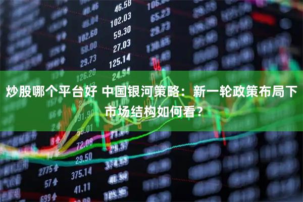 炒股哪个平台好 中国银河策略：新一轮政策布局下 市场结构如何看？